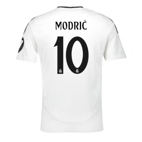 Fotballdrakt Herre Real Madrid Luka Modric #10 Hjemmedrakt 2024-25 Kortermet